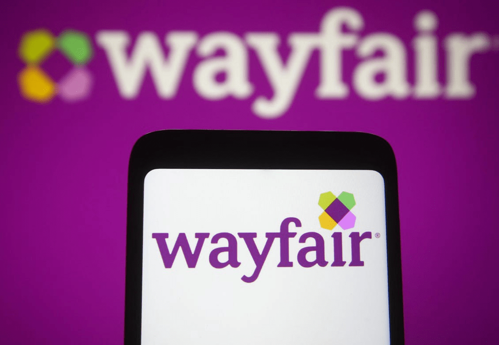 Wayfair logo with branding and coloring
